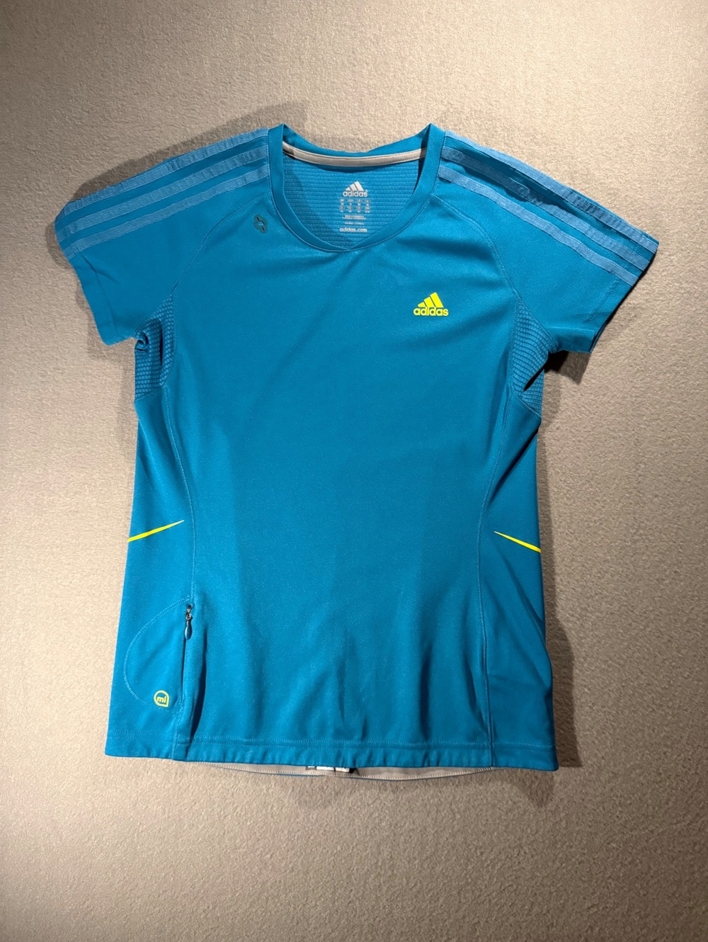 Adidas Supernova Women's Running Shirt Blue Size M